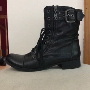 Black Combat Boots